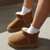 Suede Plush Warm Casual Shoes 2023 Winter New Thick Goth-BS01027-Veeddydropshipping